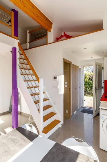 バイー・ロマンヴィリエStudio Duplex - Le Garden - 10 Mn Disneyアパートメント エクステリア 写真